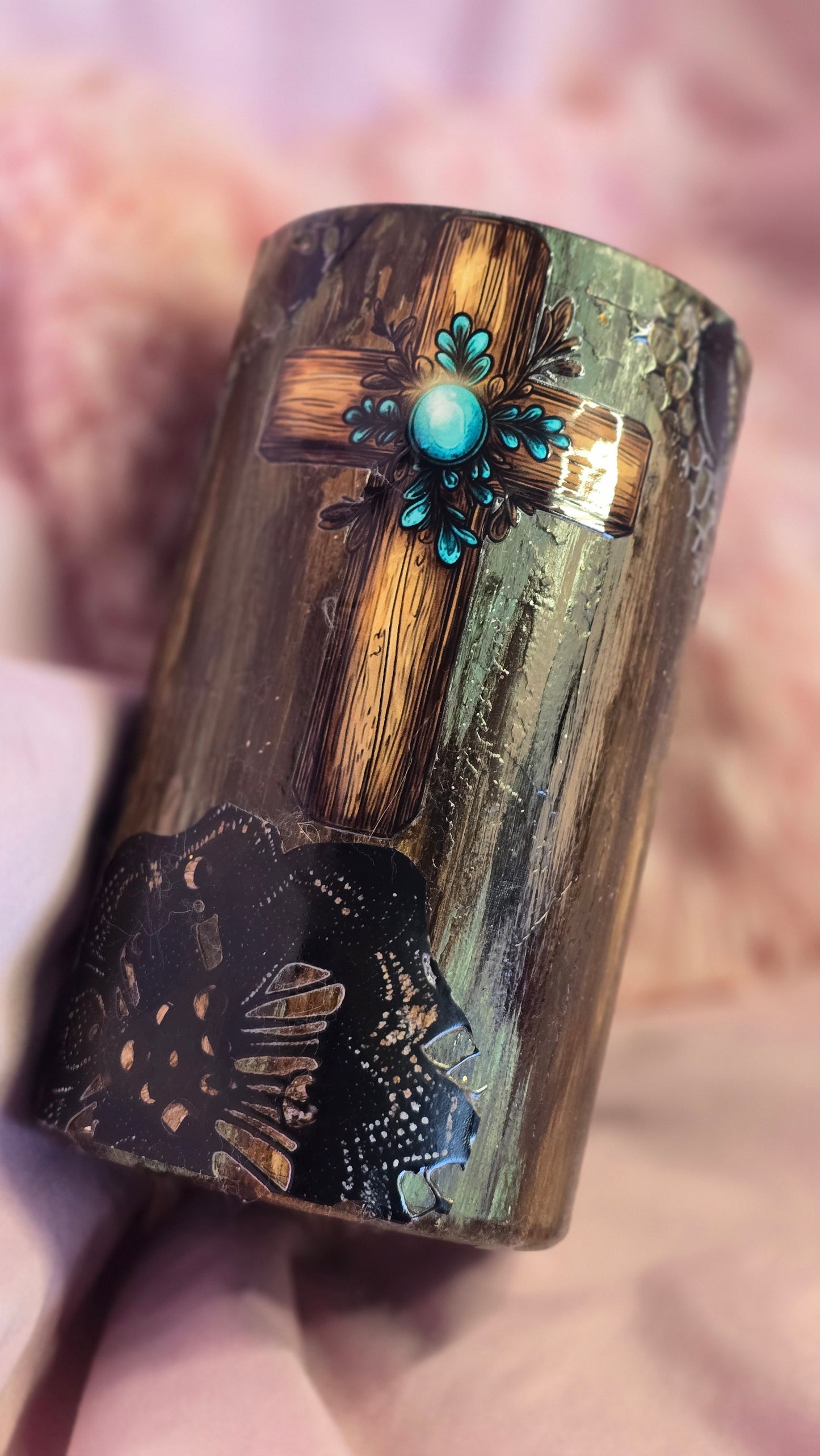 Tumbler ♧ Rugged Cross